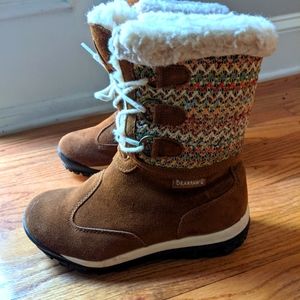 BearPaw suede/shearling books size 7